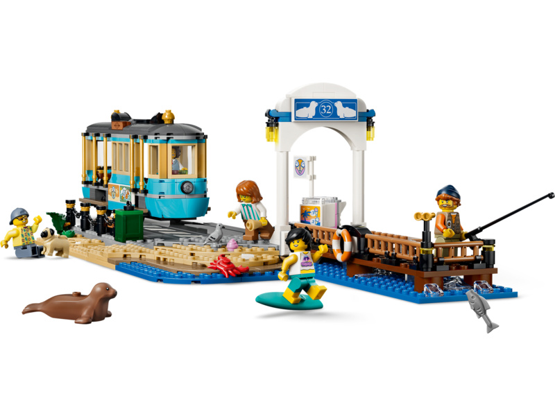 LEGO City - Historická plážová tramvaj