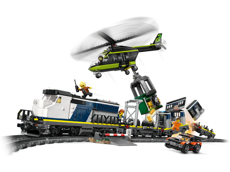 LEGO City - Loupež v policejním vlaku