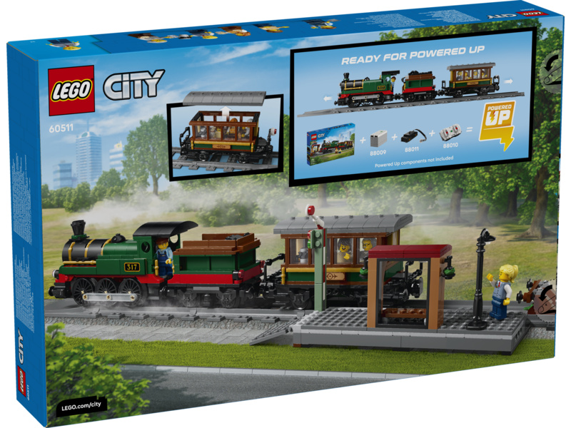 LEGO City - Vintage parní vlak