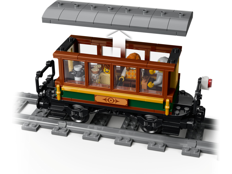 LEGO City - Vintage parní vlak