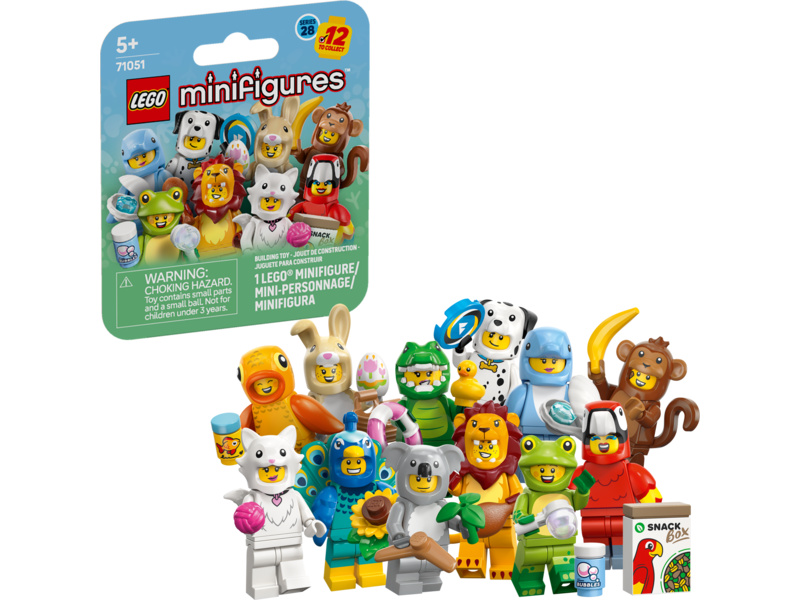 LEGO Minifigurky - 28. série – zvířata