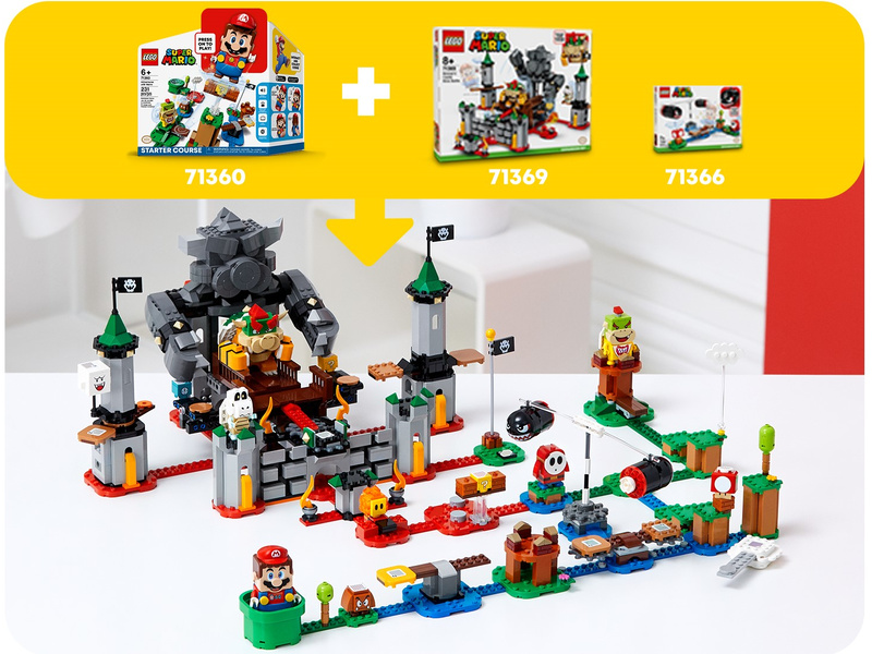 LEGO Super Mario - Palba Boomer Billa – rozšiřující set