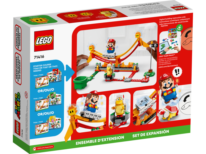 LEGO Super Mario - Lávová vlna – rozšiřující set