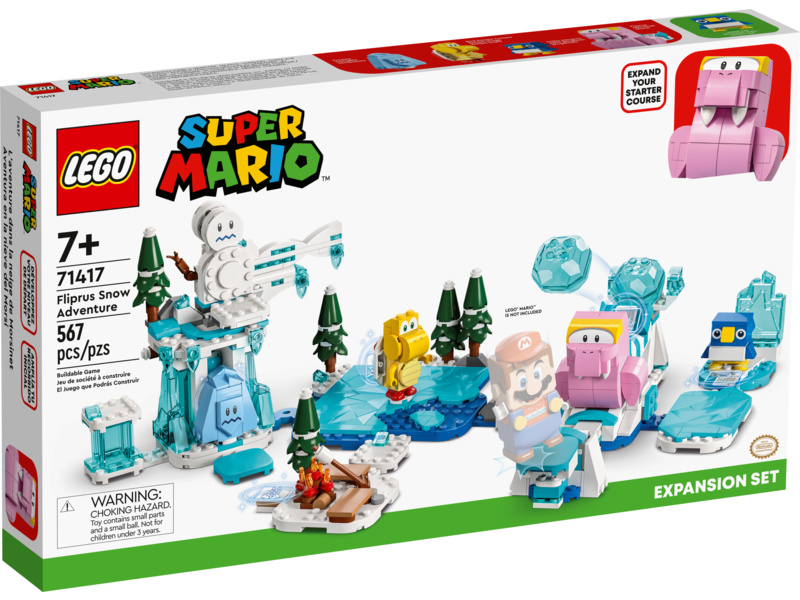 LEGO Super Mario - Sněhové dobrodružství s Fliprusem – rozšiřující set