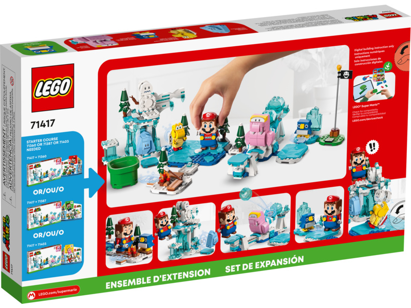 LEGO Super Mario - Sněhové dobrodružství s Fliprusem – rozšiřující set