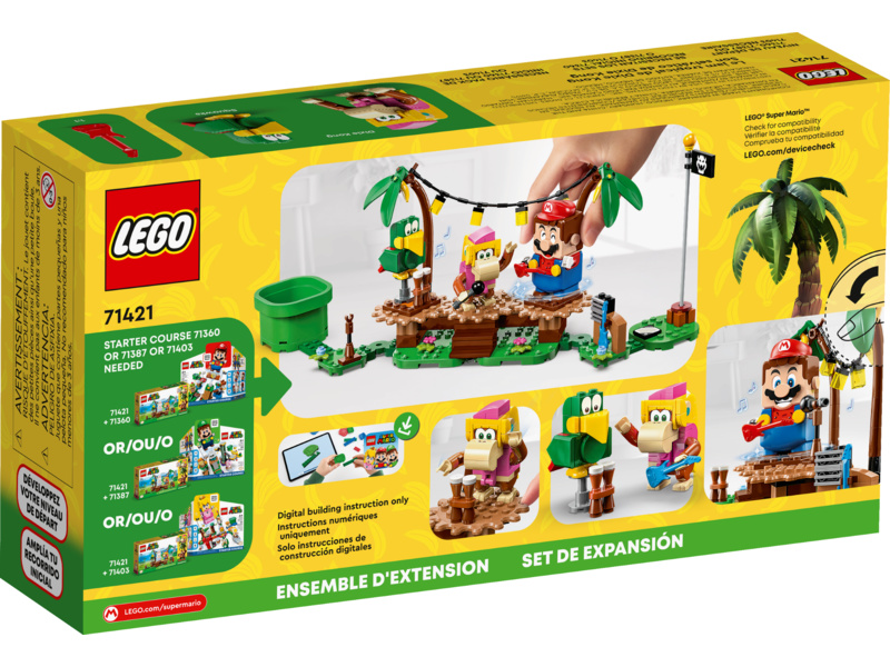 LEGO Super Mario - Dixie Kong a koncert v džungli – rozšiřující set