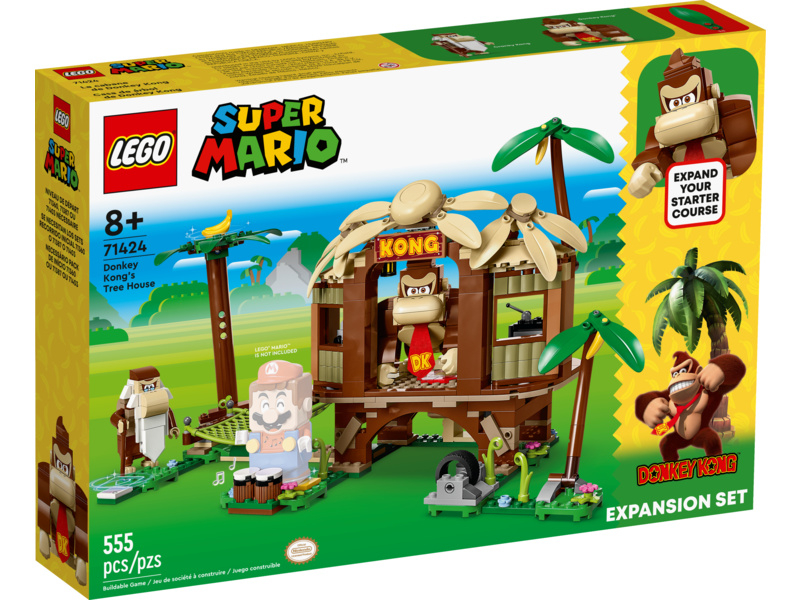LEGO Super Mario - Donkey Kongův dům na stromě – rozšiřující set