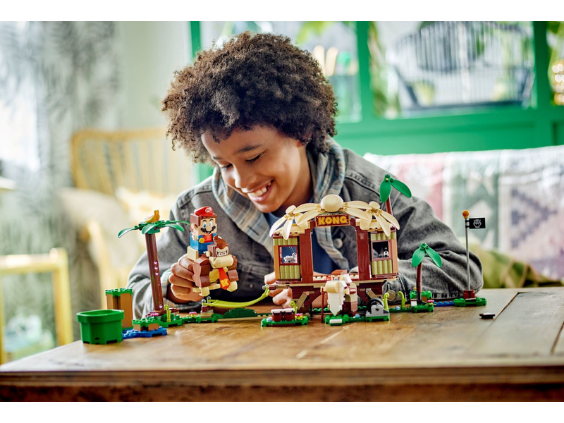 LEGO Super Mario - Donkey Kongův dům na stromě – rozšiřující set