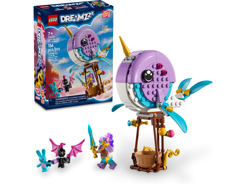 LEGO DREAMZzz - Izzie a její horkovzdušný balón ve tvaru narvala