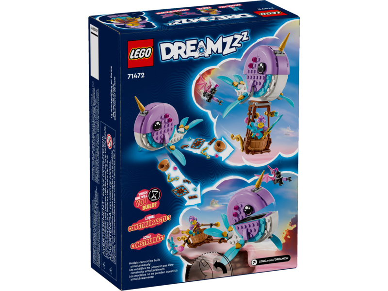LEGO DREAMZzz - Izzie a její horkovzdušný balón ve tvaru narvala