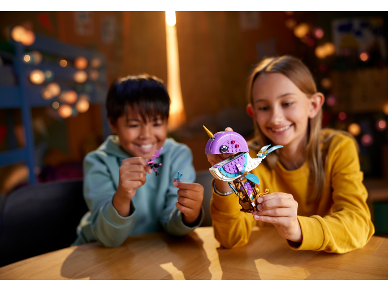 LEGO DREAMZzz - Izzie a její horkovzdušný balón ve tvaru narvala