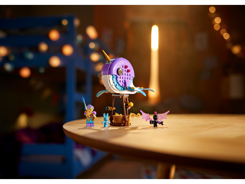 LEGO DREAMZzz - Izzie a její horkovzdušný balón ve tvaru narvala