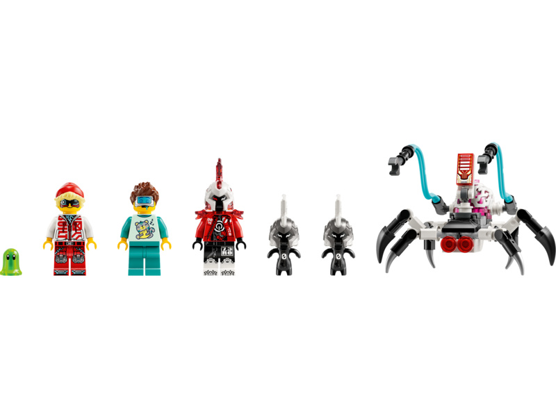 LEGO DREAMZzz - Cooperův tygří robot a Zerův hot rod