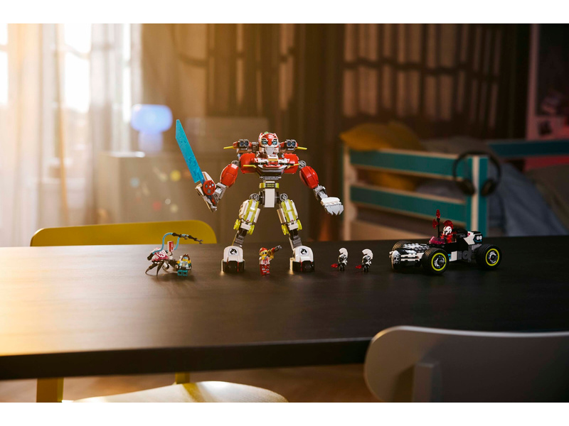 LEGO DREAMZzz - Cooperův tygří robot a Zerův hot rod