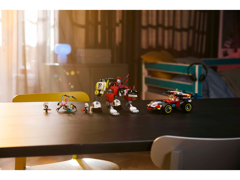 LEGO DREAMZzz - Cooperův tygří robot a Zerův hot rod