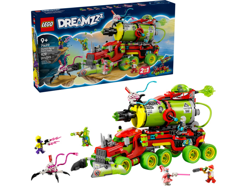 LEGO DREAMZzz - Mateovo vozidlo v podobě barvy ve spreji