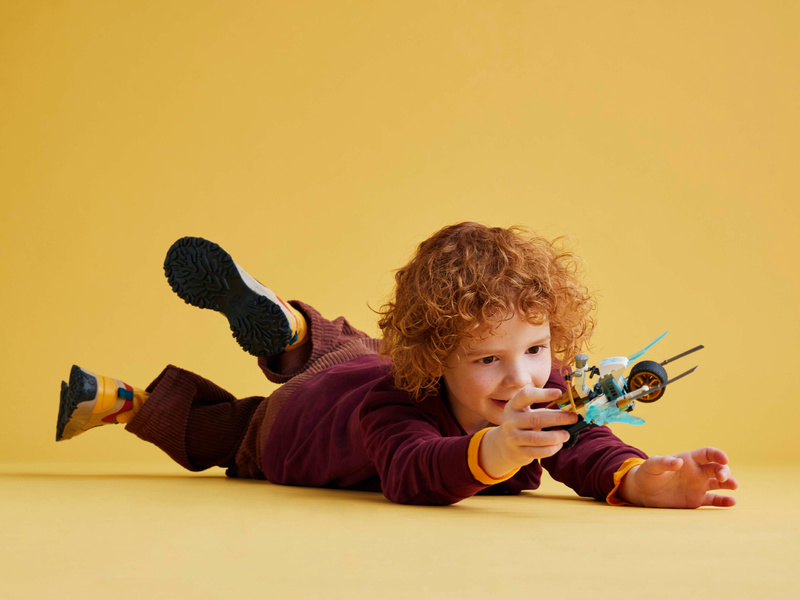 LEGO NINJAGO - Zaneova ledová motorka