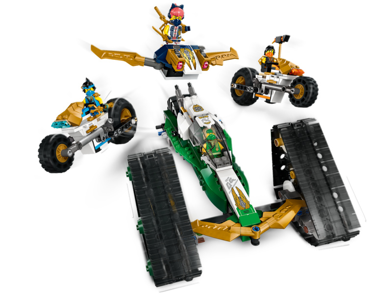 LEGO NINJAGO - Tým nindžů a kombo vozidlo