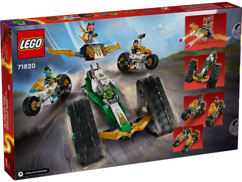 LEGO NINJAGO - Tým nindžů a kombo vozidlo