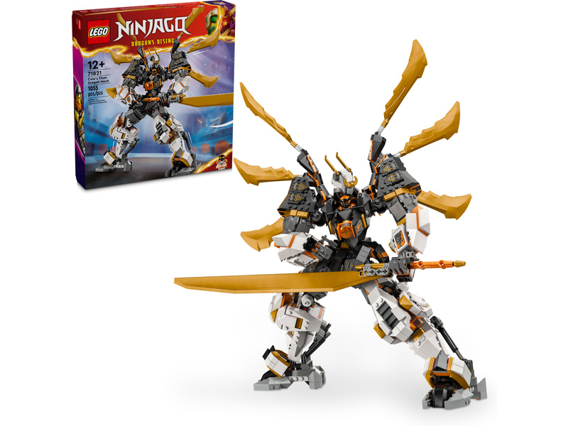 LEGO NINJAGO - Coleův titanový dračí oblek