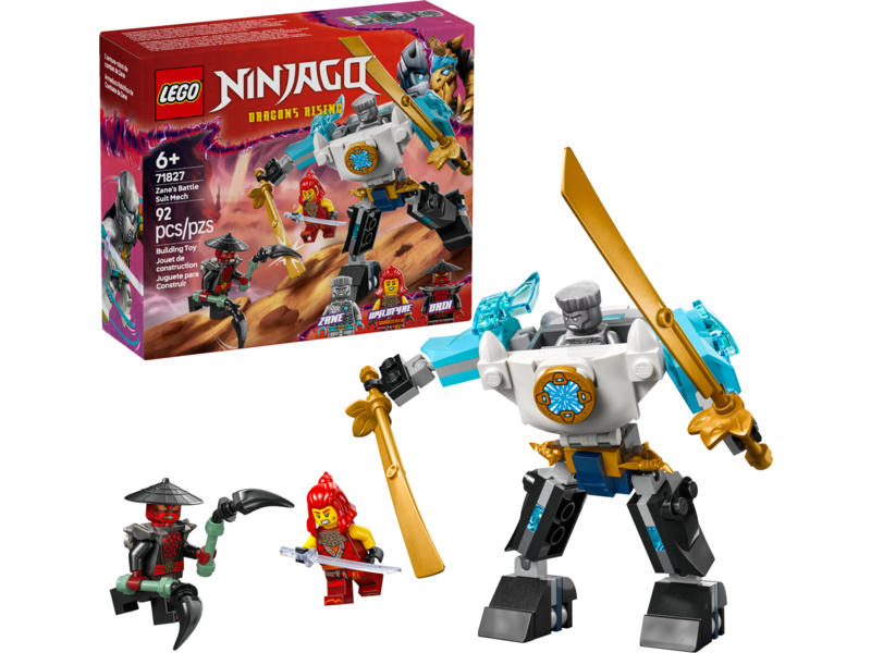 LEGO Ninjago - Zaneův bojový robotický oblek