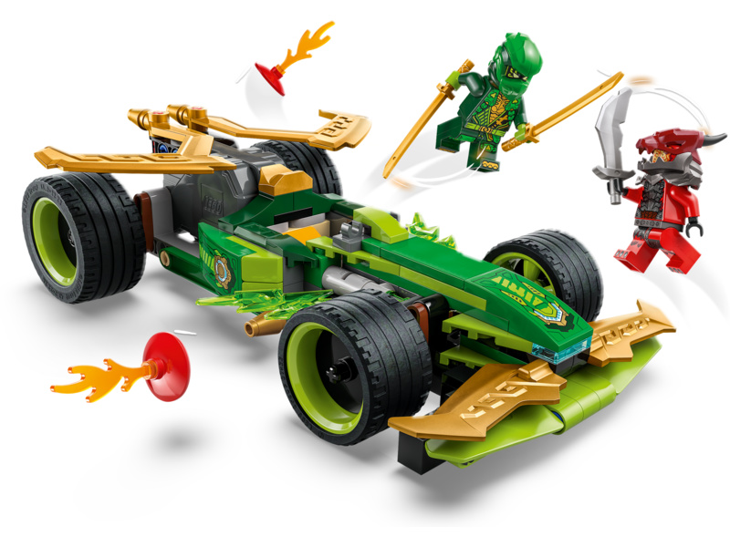 LEGO Ninjago - Lloydovo závodní auto s natahovacím motorem