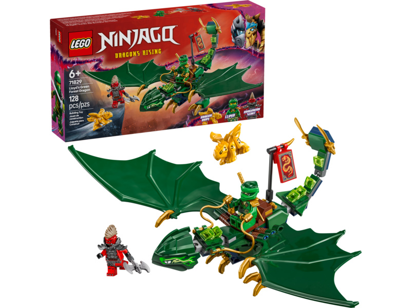 LEGO Ninjago - Lloydův zelený lesní drak