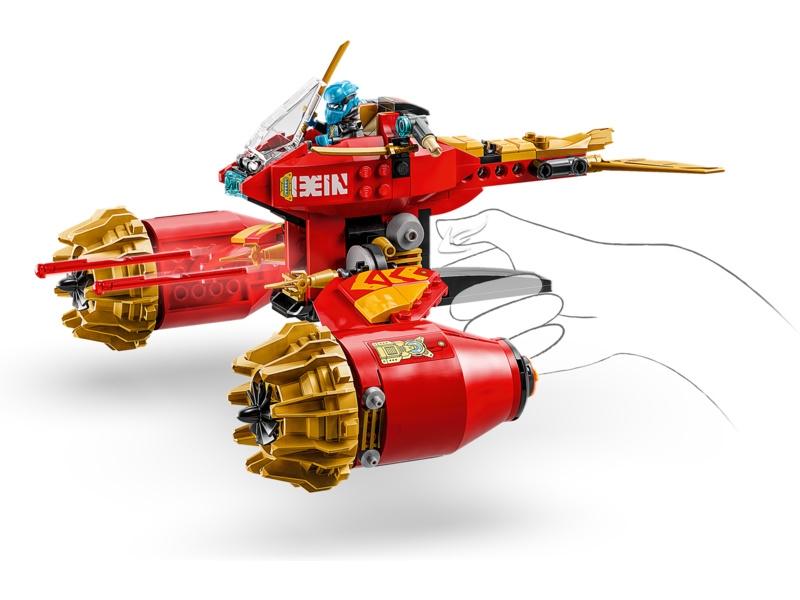 LEGO Ninjago - Kaiův bouřný jezdec a robot