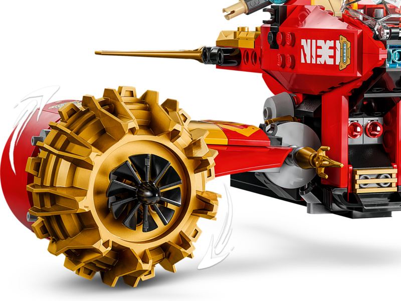 LEGO Ninjago - Kaiův bouřný jezdec a robot