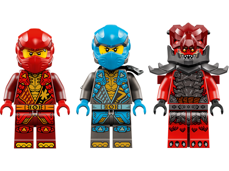 LEGO Ninjago - Kaiův bouřný jezdec a robot