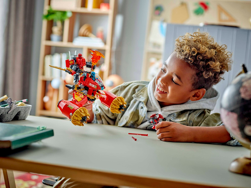 LEGO Ninjago - Kaiův bouřný jezdec a robot