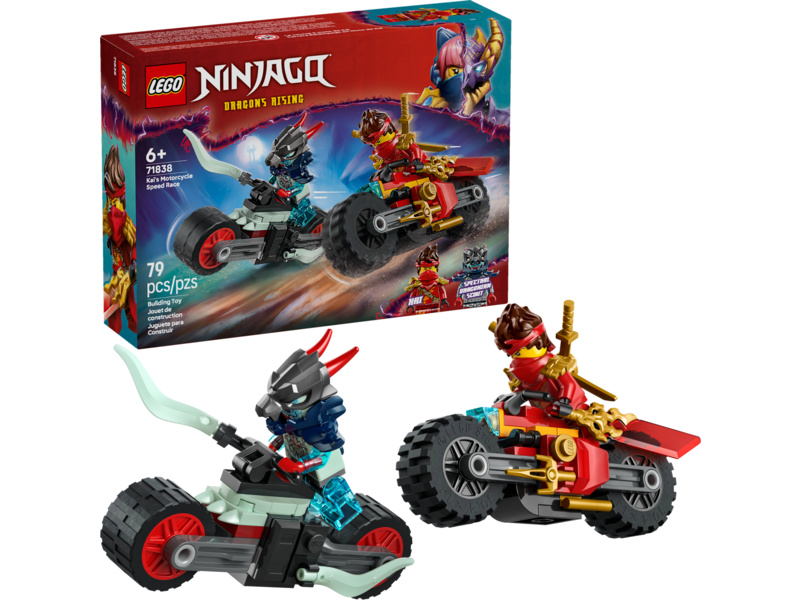 LEGO Ninjago - Kai a závody na motorkách