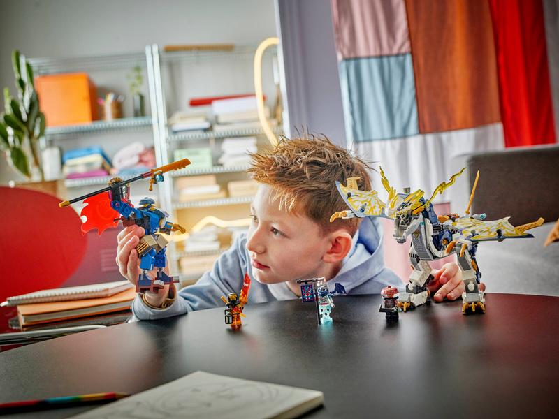 LEGO Ninjago - Rogue a robotický dračí jezdec