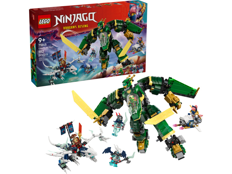 LEGO Ninjago - Lloydův tryskáčový robot
