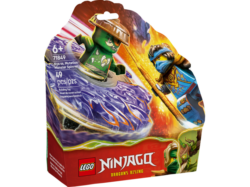 LEGO Ninjago - Nya vs. spinner zmutované příšery