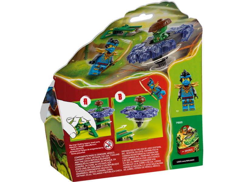 LEGO Ninjago - Nya vs. spinner zmutované příšery