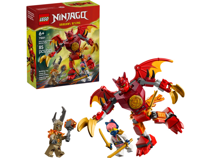 LEGO Ninjago - Kaiův bojový balíček s dračím oblekem