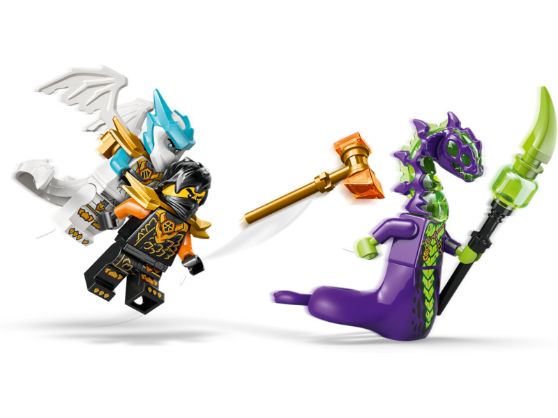 LEGO Ninjago - Coleův expediční robot a dračí Zane