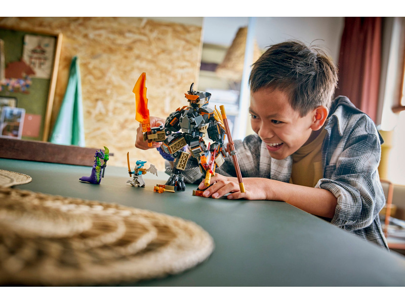 LEGO Ninjago - Coleův expediční robot a dračí Zane