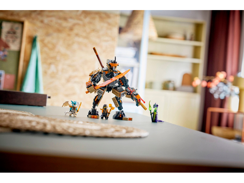 LEGO Ninjago - Coleův expediční robot a dračí Zane