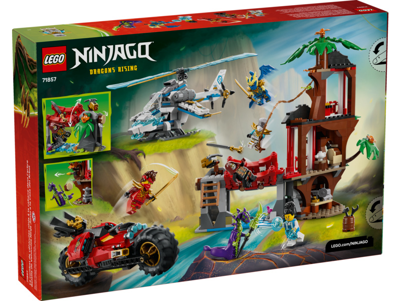 LEGO Ninjago - Souboj nindža vozidel a domek na stromě