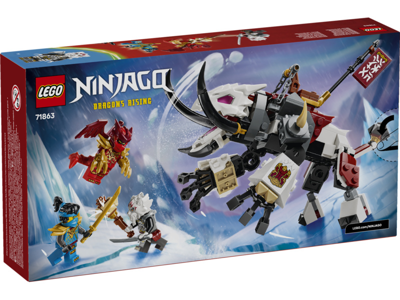 LEGO Ninjago - Zilvar a dračí bestie Grimtak