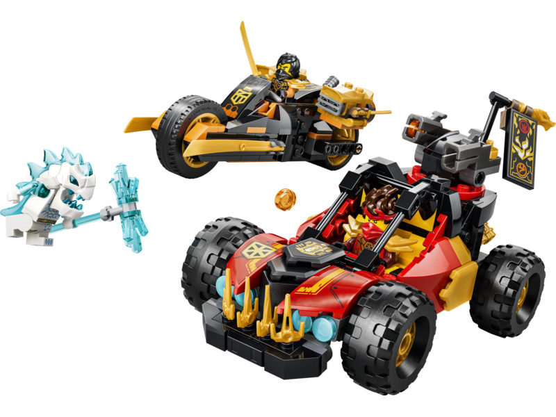 LEGO Ninjago - Kombinovatelná vozidla Kaie a Colea
