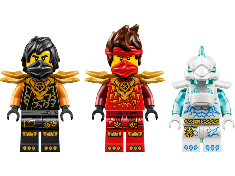 LEGO Ninjago - Kombinovatelná vozidla Kaie a Colea