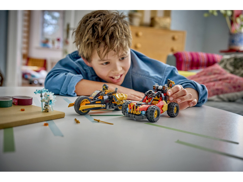 LEGO Ninjago - Kombinovatelná vozidla Kaie a Colea