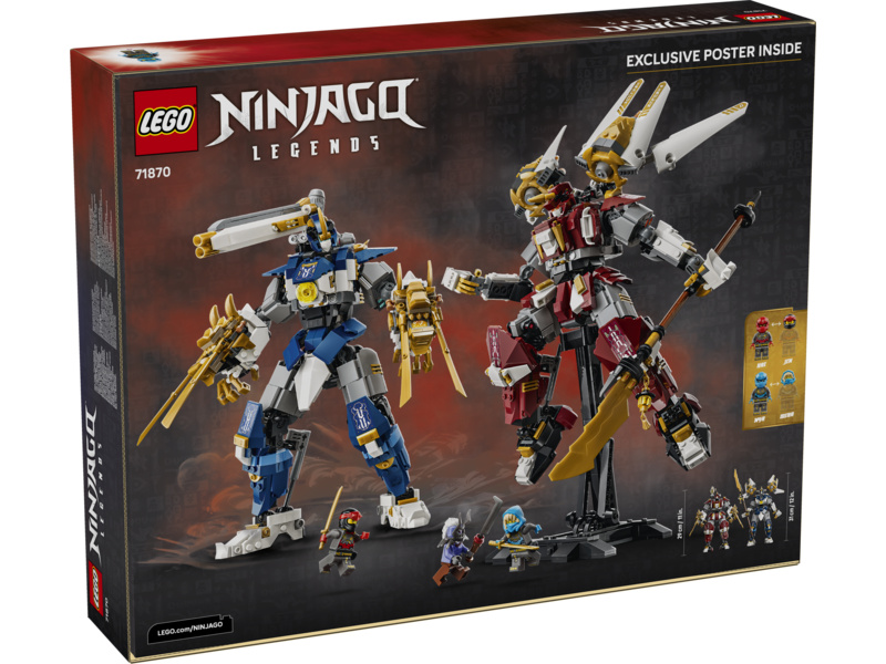 LEGO Ninjago - Dvojice titánských robotů