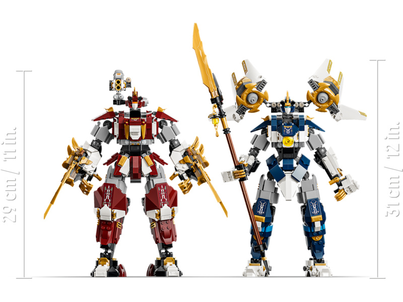 LEGO Ninjago - Dvojice titánských robotů