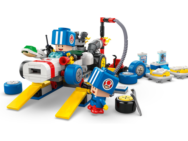 LEGO Super Mario - Mario Kart – Toad a jeho garáž