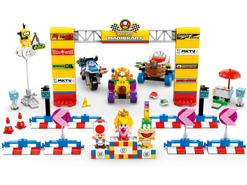 LEGO Super Mario - Mario Kart – Baby Peach a sada Grand Prix