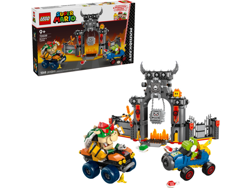 LEGO Super Mario - Mario Kart - Bowser a jeho hrad